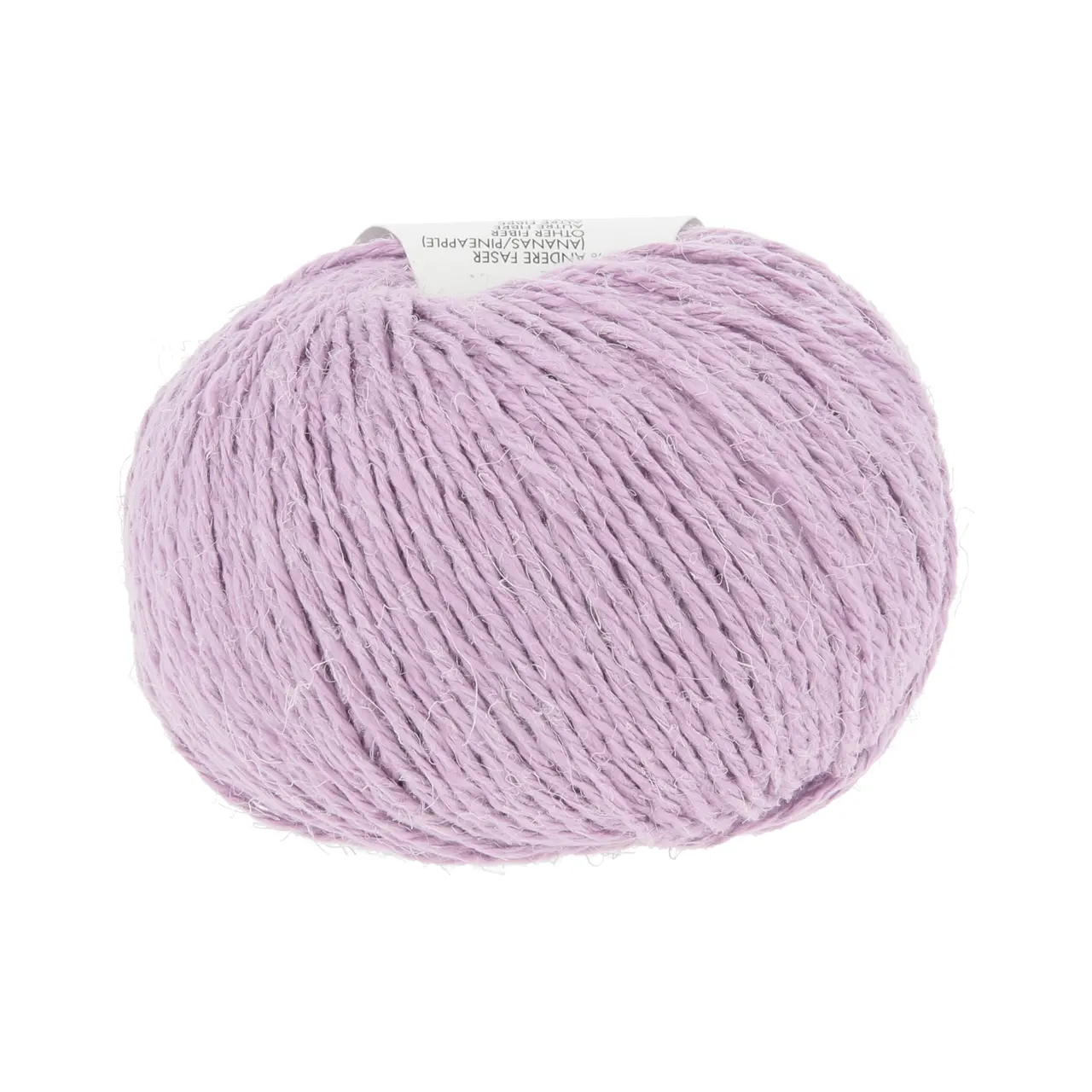Ananas+ 46 Lila von Lang Yarns. ANANAS+ ist die dickere Variante unseres Garns aus Ananasfasern. Es eignet sich perfekt für Wohnaccessoires und dekorative Projekte die eine gute Formstabilität erfordern.