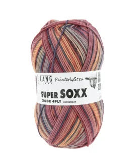 Super Soxx Color 4-Fach <br/>547 Pfirsich/<wbr>Rosa 1150 Vermilion