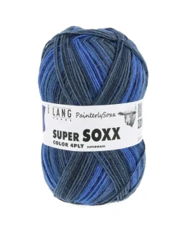 Super Soxx Color 4-Fach <br/>551 Blau 1150 Cobalt