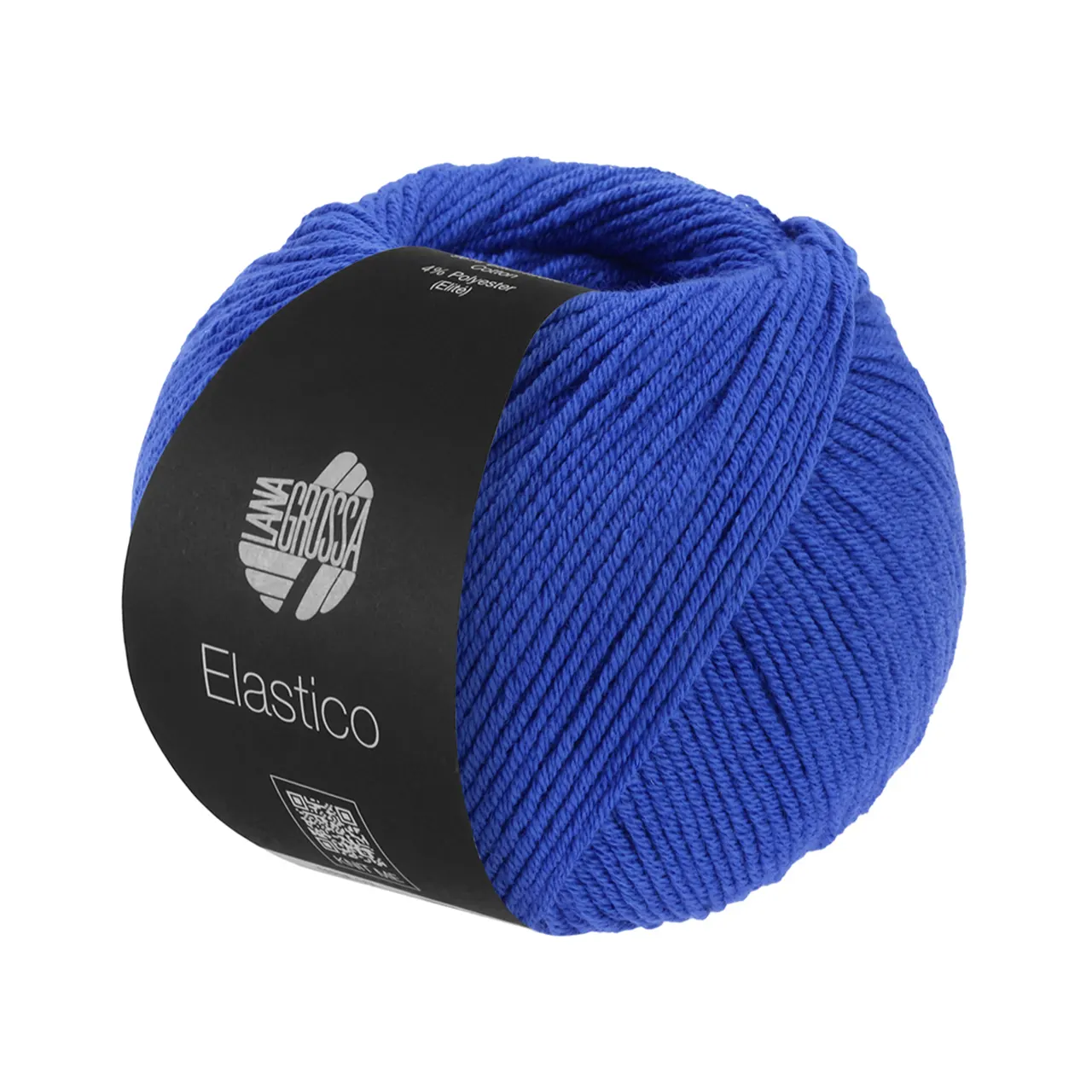 Elastico 199 Kobaltblau von Lana Grossa. Baumwoll-Klassiker mit leichtem Stretchanteil