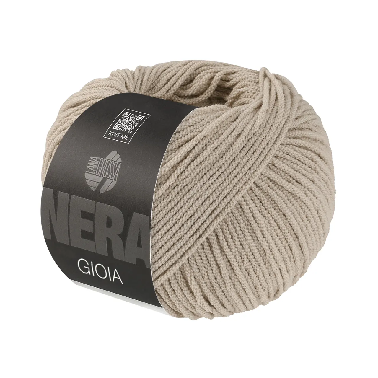 Gioia 16 Beige von Lana Grossa. Multifiles Kreppgarn aus texturierten Einzelfäden mit seidig-kühlem Touch