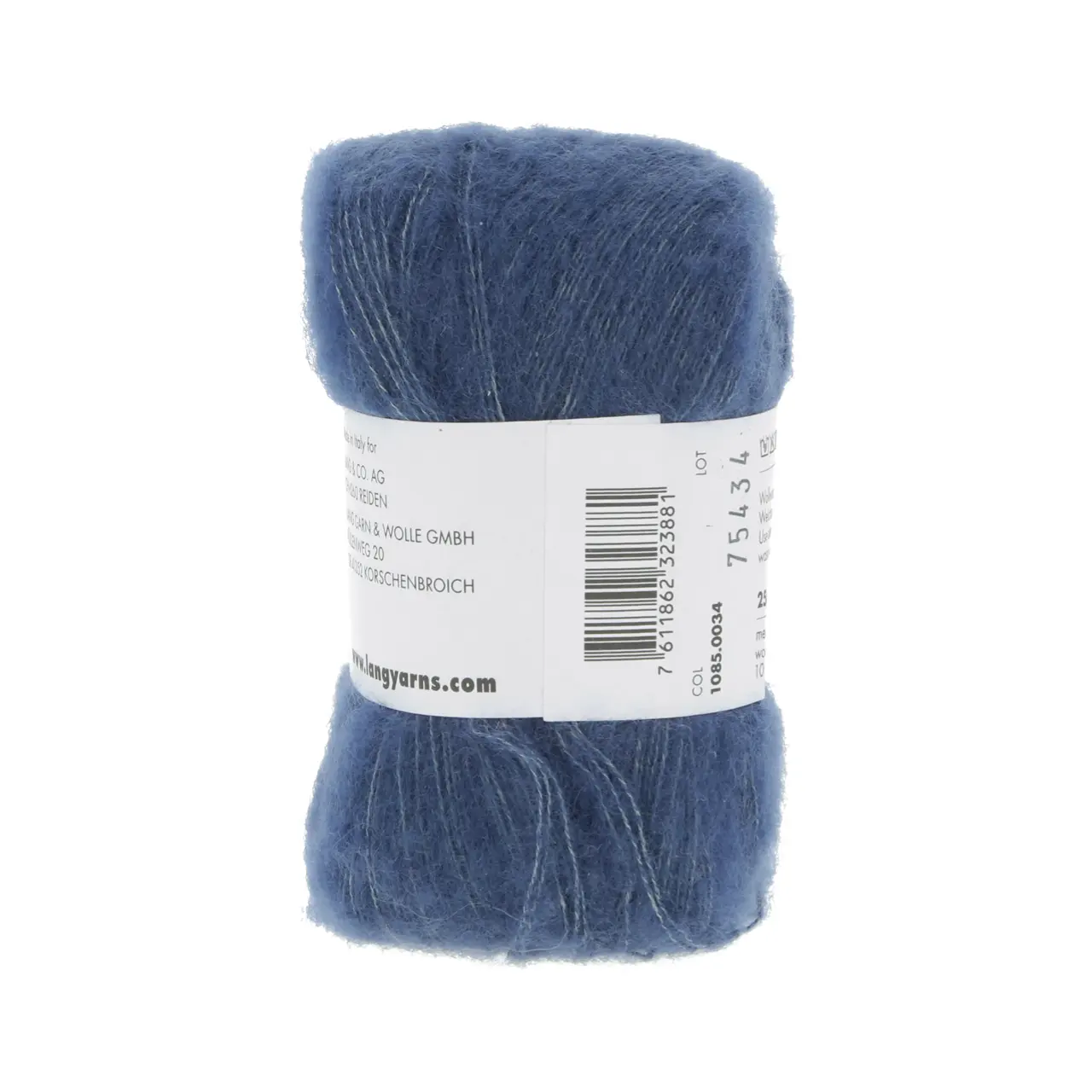 Cashmere Dreams 34 Jeans Dunkel von Lang Yarns. Der Name ist Programm - ein Traum aus Cashmere und Seide.