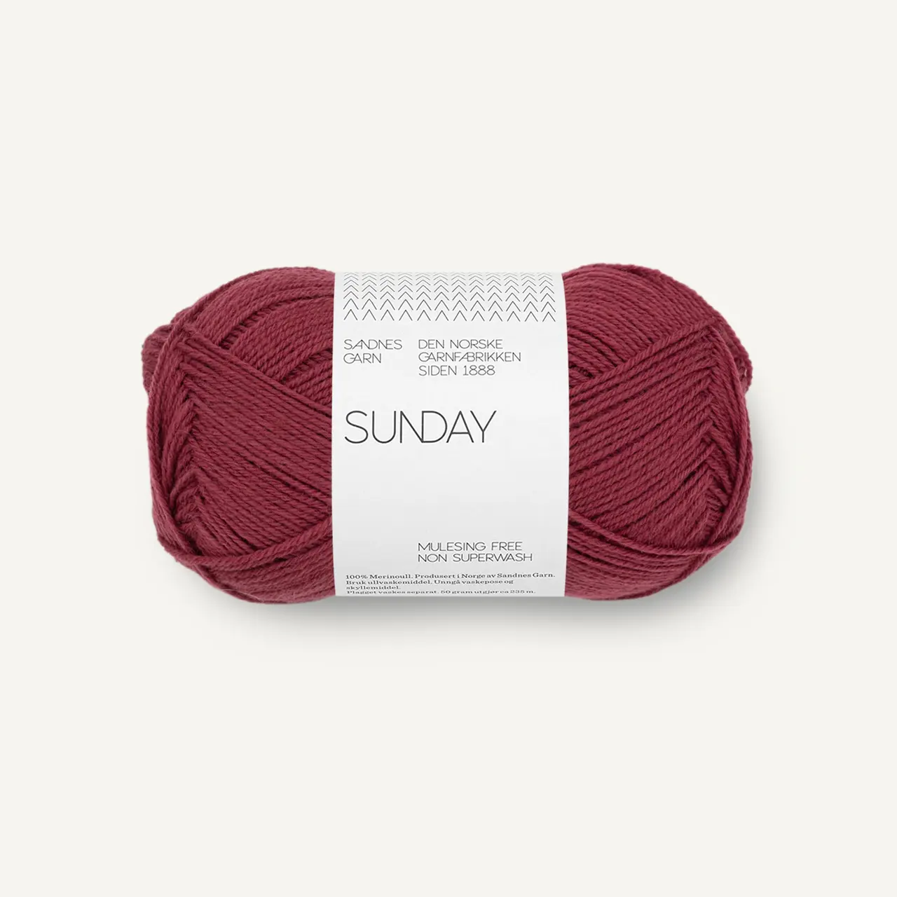 Sunday 4353 Rustic Rose von Sandnes Garn. Ein zauberhaft leichtes Merinogarn nicht Superwash behandelt