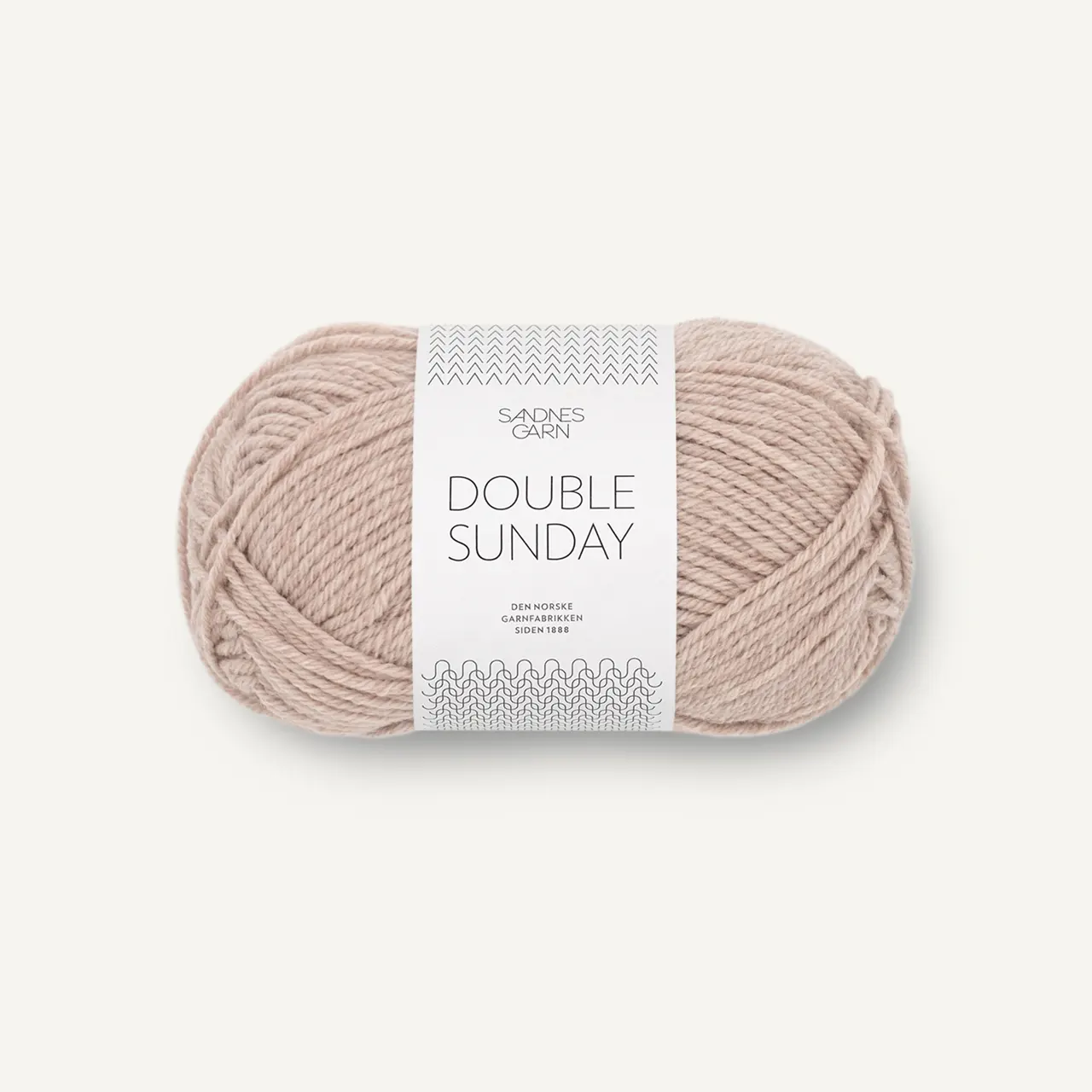 Double Sunday 2650 Beigmelert von Sandnes Garn. Ein perfektes Basisgarn