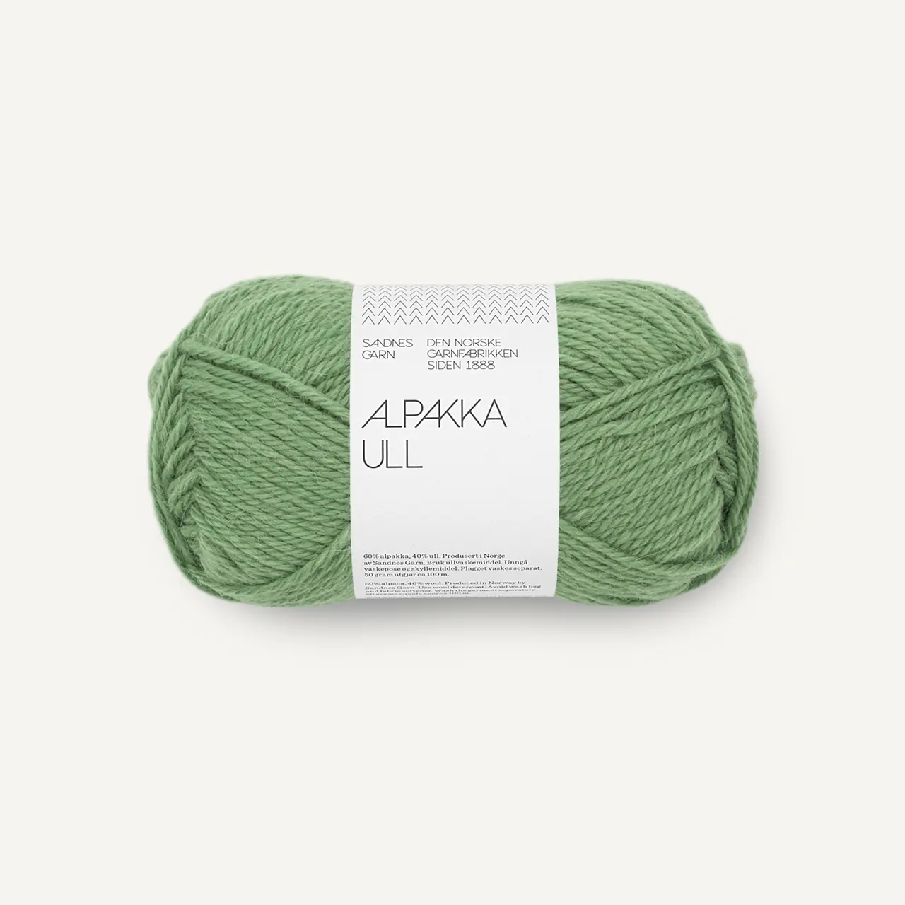Alpakka Ull 8753 Vineyard Green von Sandnes Garn. Leicht wie Wolle und warm wie Alpaka.