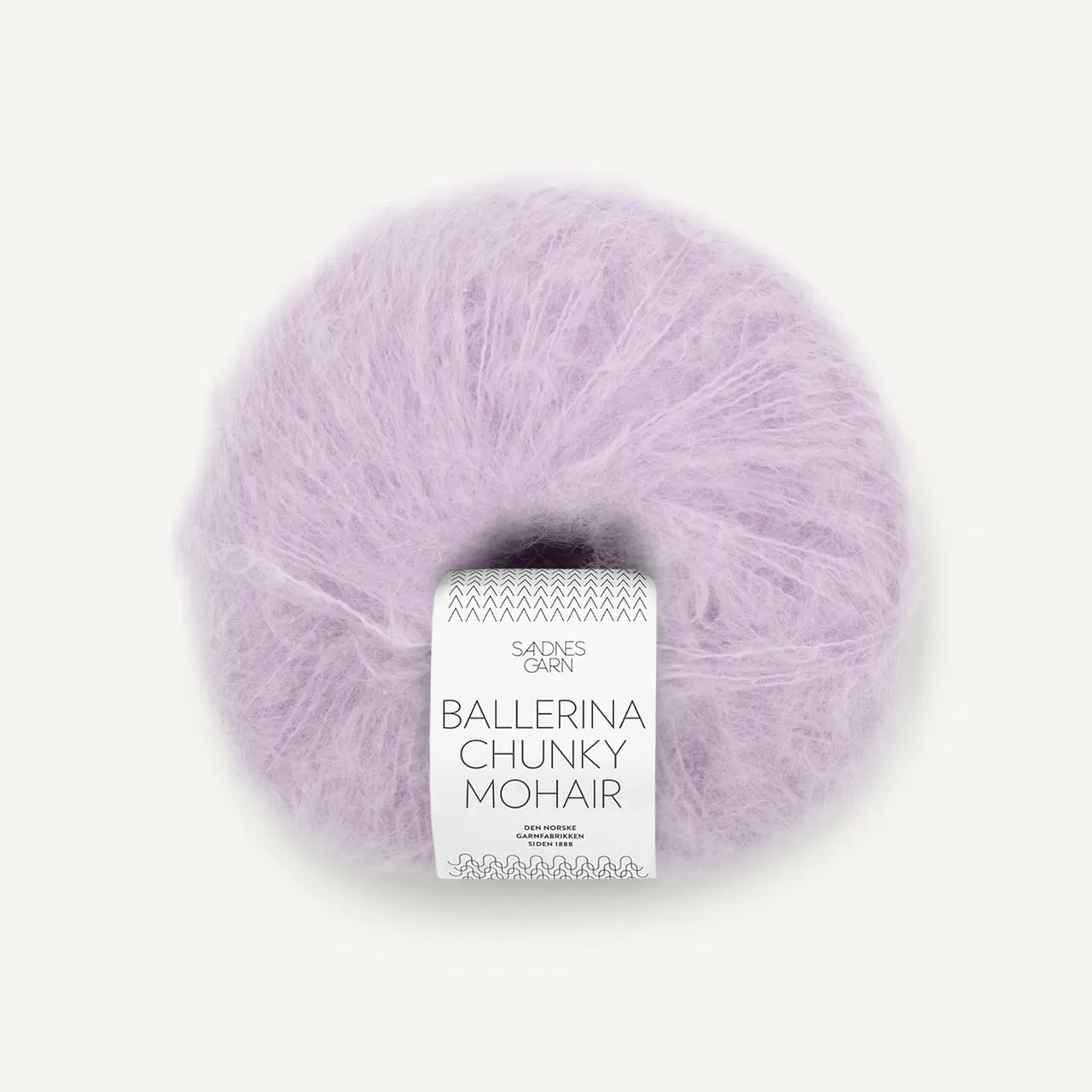 Ballerina Chunky Mohair 5223 Lavender von Sandnes Garn. Wunderschön weich und flauschig wie eine Wolke.