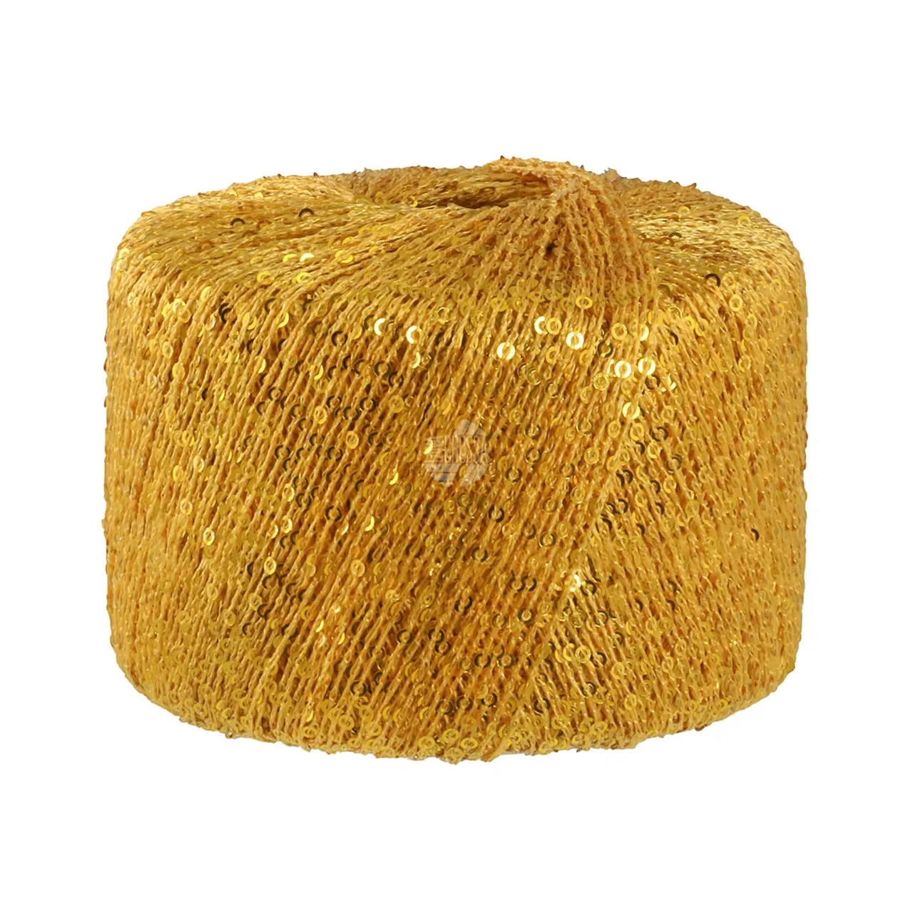 Glamour 18 Goldgelb von Lana Grossa. Beilaufgarn mit Pailletten