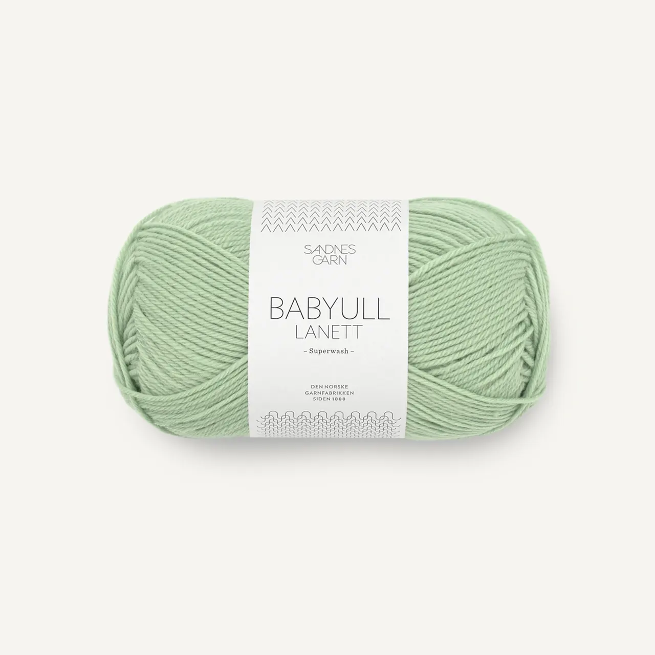 Babyull Lanett 8532 Pistasj Is von Sandnes Garn. Herrlich weiches Babygarn