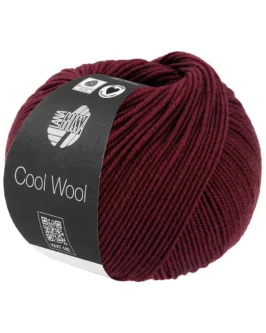 Cool Wool Uni <br>2124 Dunkles Rosenrot