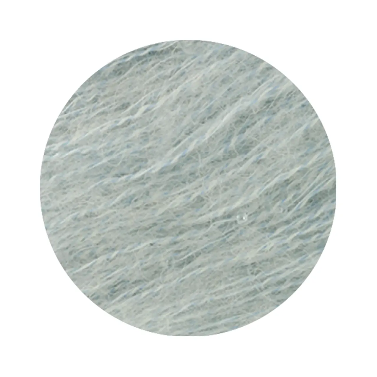 Setasuri Pearls 209 Zartblau von Lana Grossa. Feines Lace-Garn aus Suri-Alpakafasern mit Seide und Glasperlen
