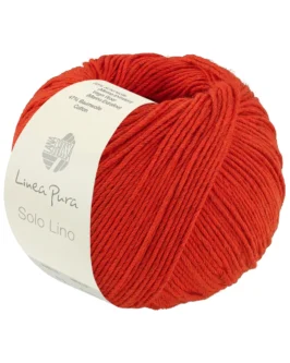 Solo Lino (Linea Pura) <br />83&nbsp;Leuchtendrot