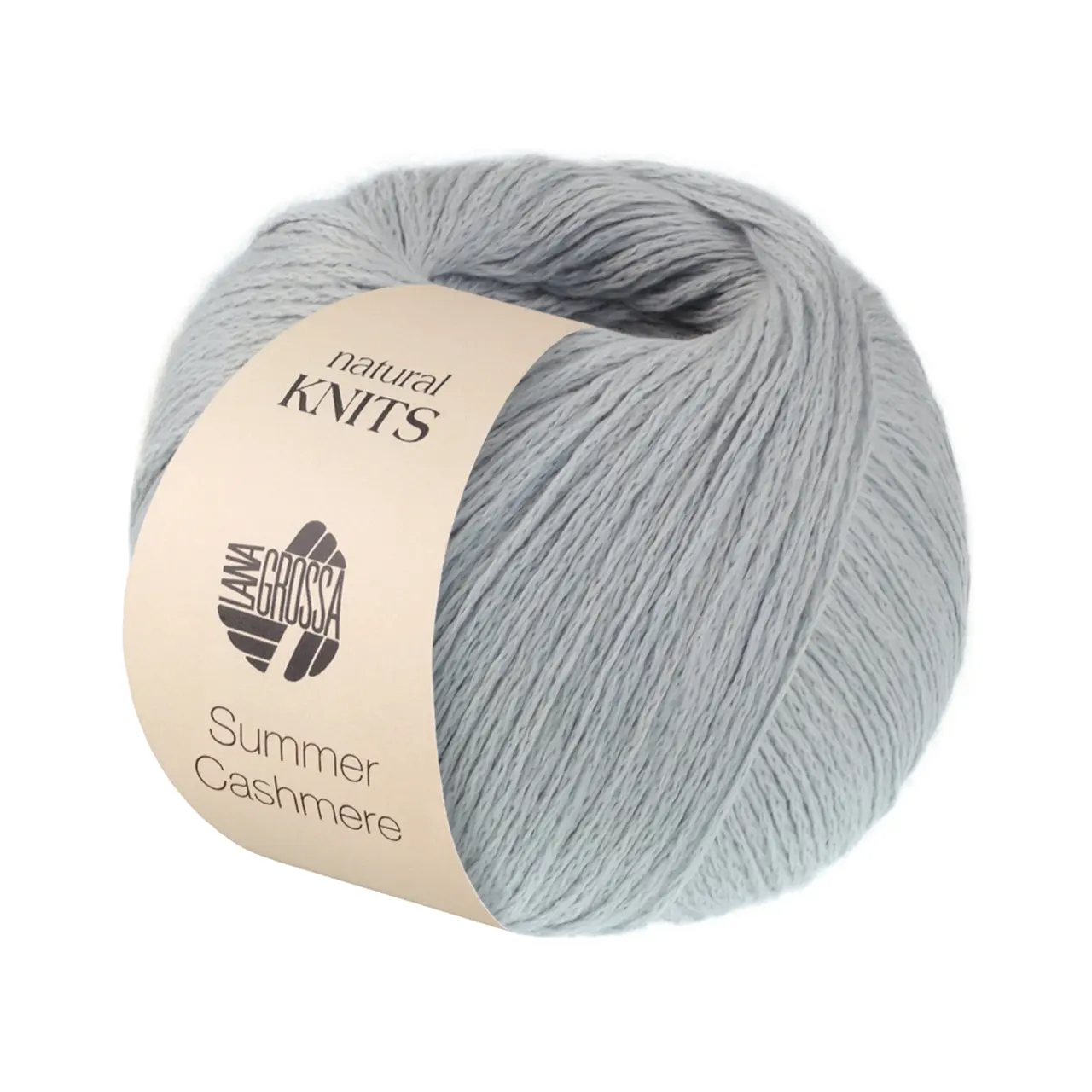 Summer Cashmere 22 Lichtblau von Lana Grossa. Feines Kettengarn aus Baumwolle und Kaschmir