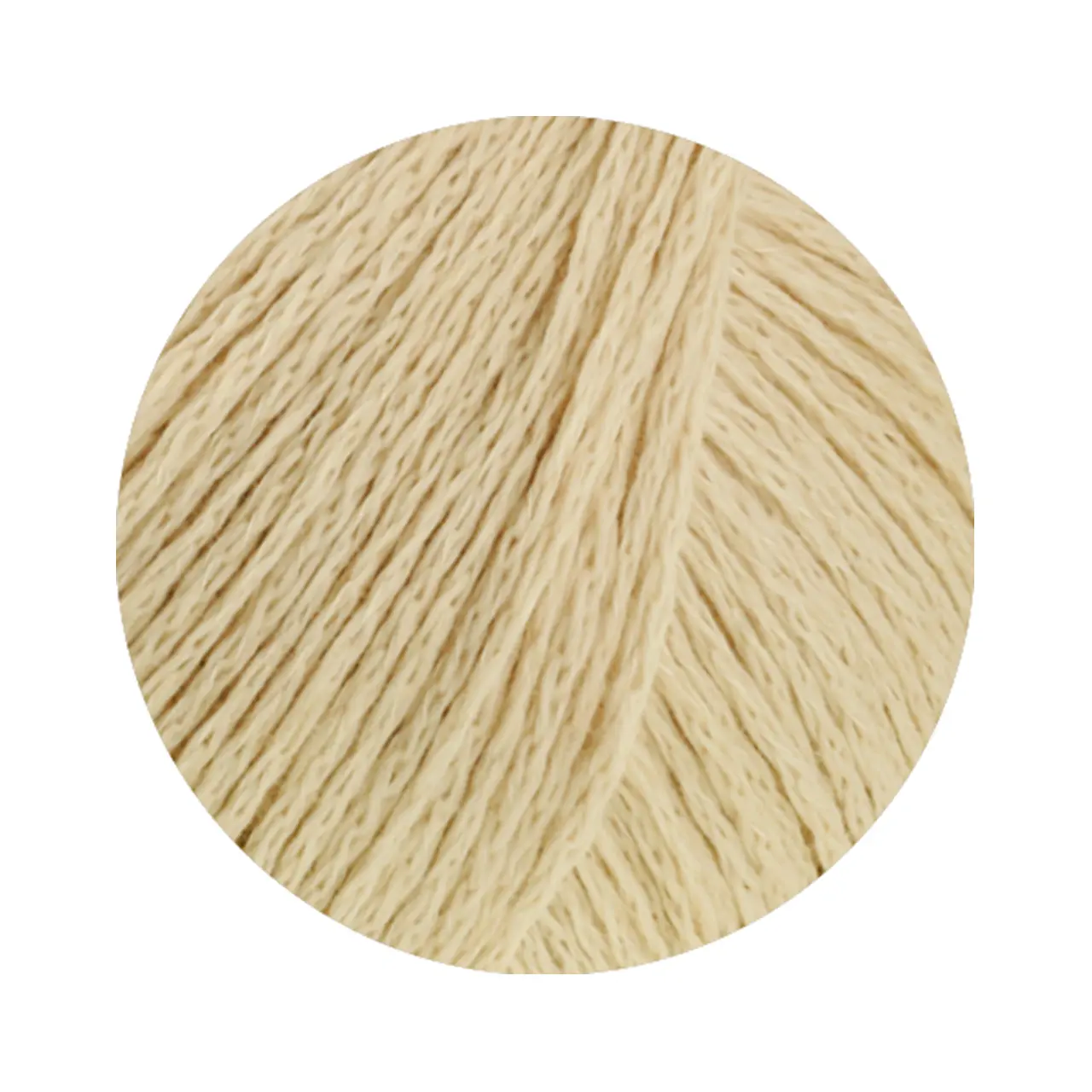 Summer Cashmere 26 Hellbeige von Lana Grossa. Feines Kettengarn aus Baumwolle und Kaschmir