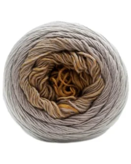 Poema Cashmere <br />51&nbsp;Hellgrau/<wbr>Goldgelb/<wbr>Senf