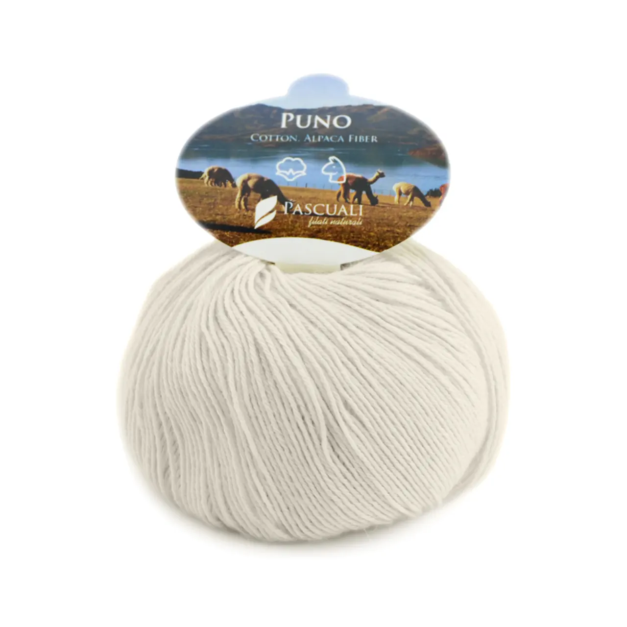 Puno 20 Birkenbaum von Pascuali. Eine traumhaft weiche Mischung aus Baumwolle und Alpakawolle. Das Garn eignet sich perfekt für leichte Oberteile und ebenso gut für Accessoires wie Schals oder Tücher. Puno ist angenehm weich und kann auch direkt auf der Haut getragen werden.