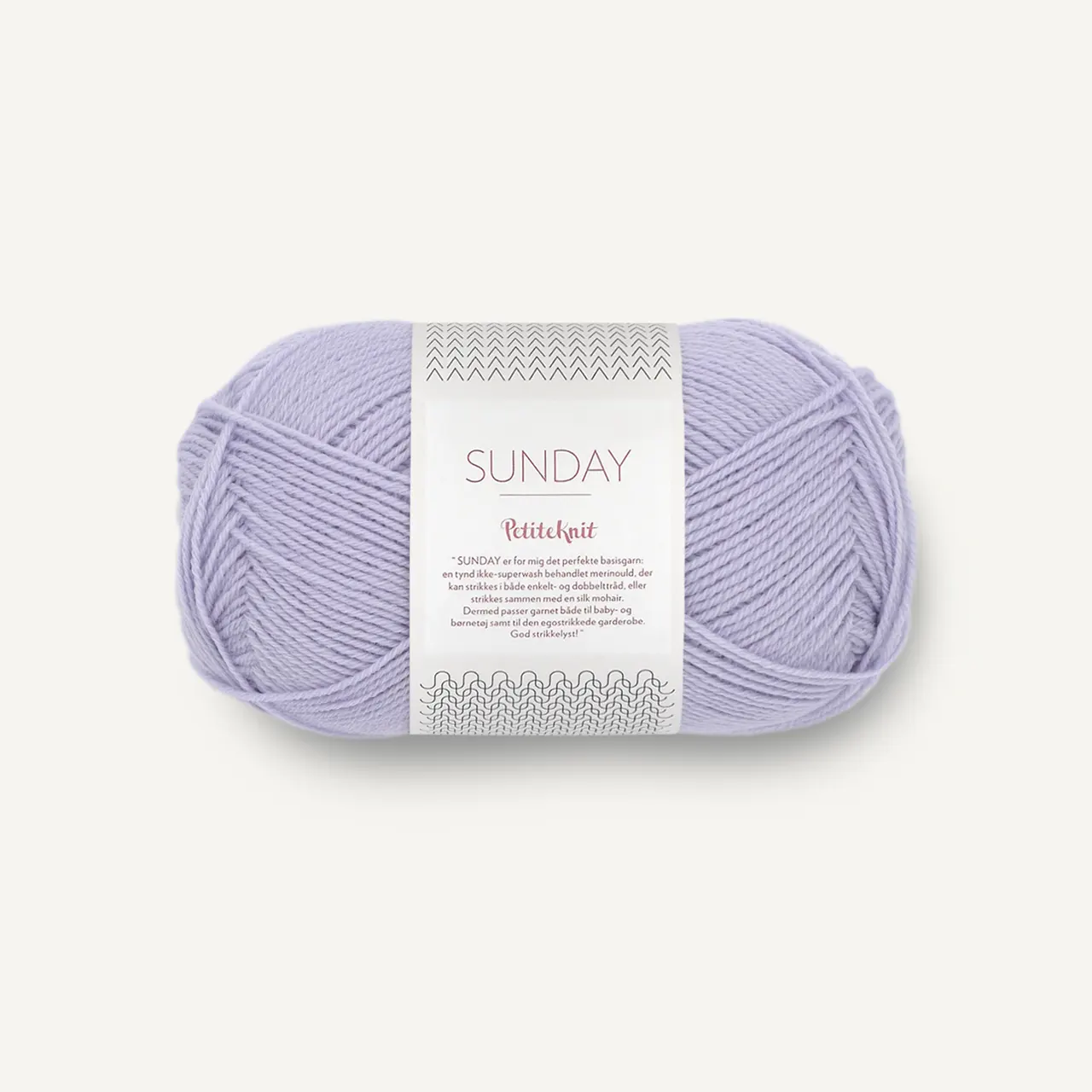 PetiteKnit Sunday 5012 Perfect Purple von Sandnes Garn. Ein zauberhaft leichtes Merinogarn nicht Superwash behandelt