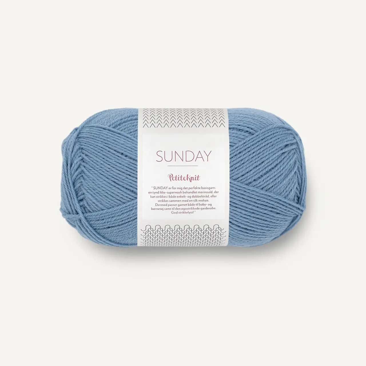 PetiteKnit Sunday 6043 Baby Blue Eyes von Sandnes Garn. Ein zauberhaft leichtes Merinogarn nicht Superwash behandelt