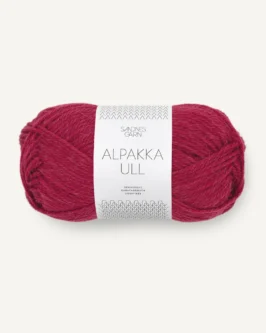 Alpakka Ull <br>4255&nbsp;Rumba Red