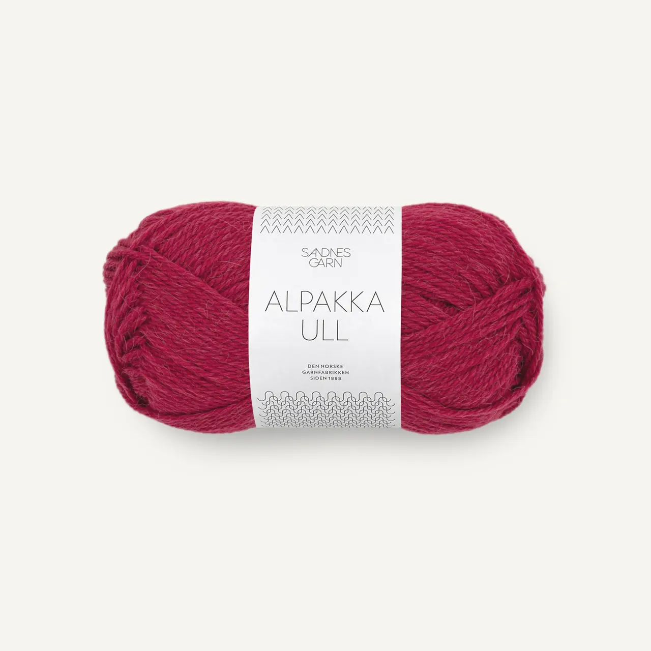 Alpakka Ull 4255 Rumba Red von Sandnes Garn. Leicht wie Wolle und warm wie Alpaka.