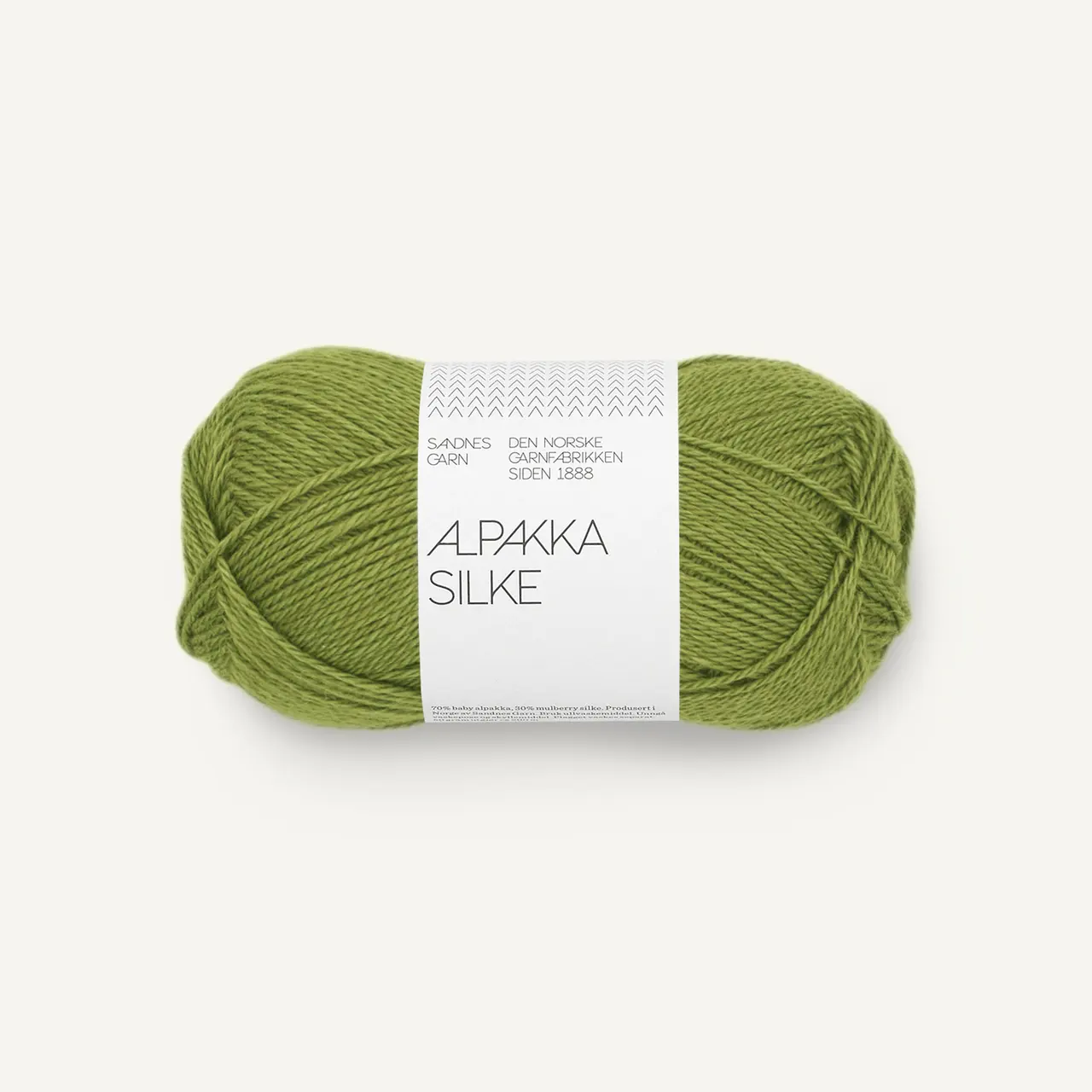Alpakka Silke 9564 Matcha von Sandnes Garn. Eine herrlich weiche und exklusive Qualität.