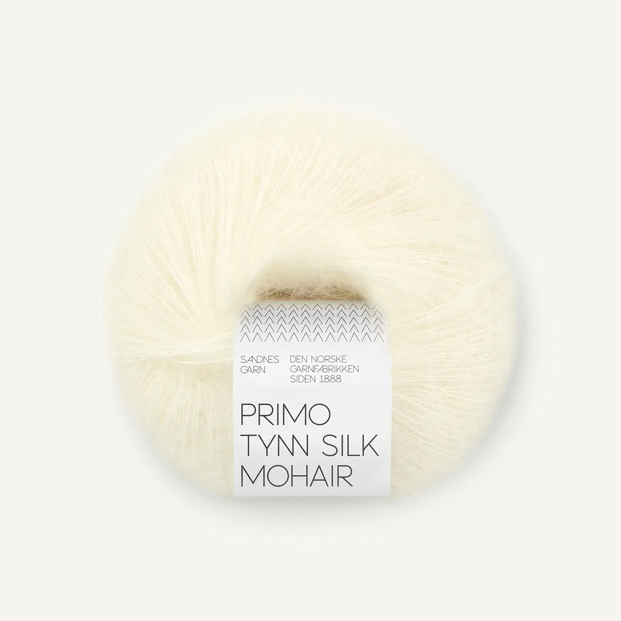 Primo Tynn Silk Mohair 1012 Natur von Sandnes Garn. Ein exklusives Garn als erlesene Mischung aus Seide und Mohair ganz ohne Wolle.