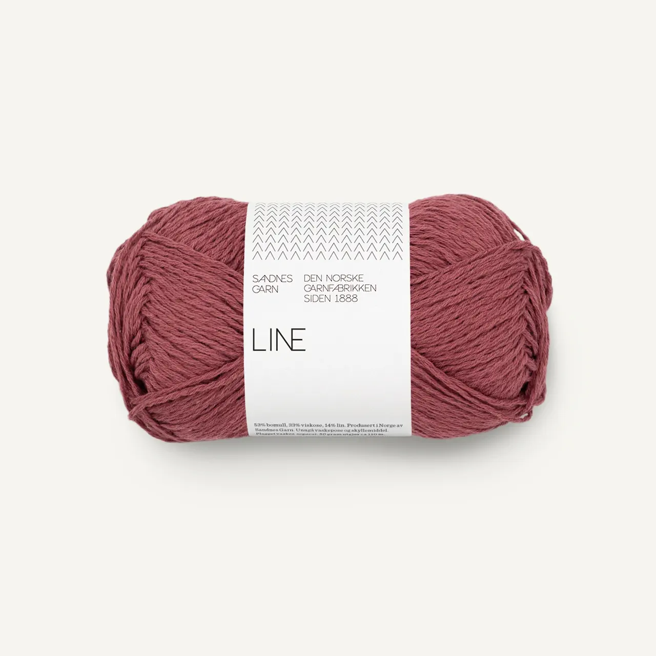 Line 4353 Rustic Rose von Sandnes Garn. Ein angenehm widerstandsfähiges Garn