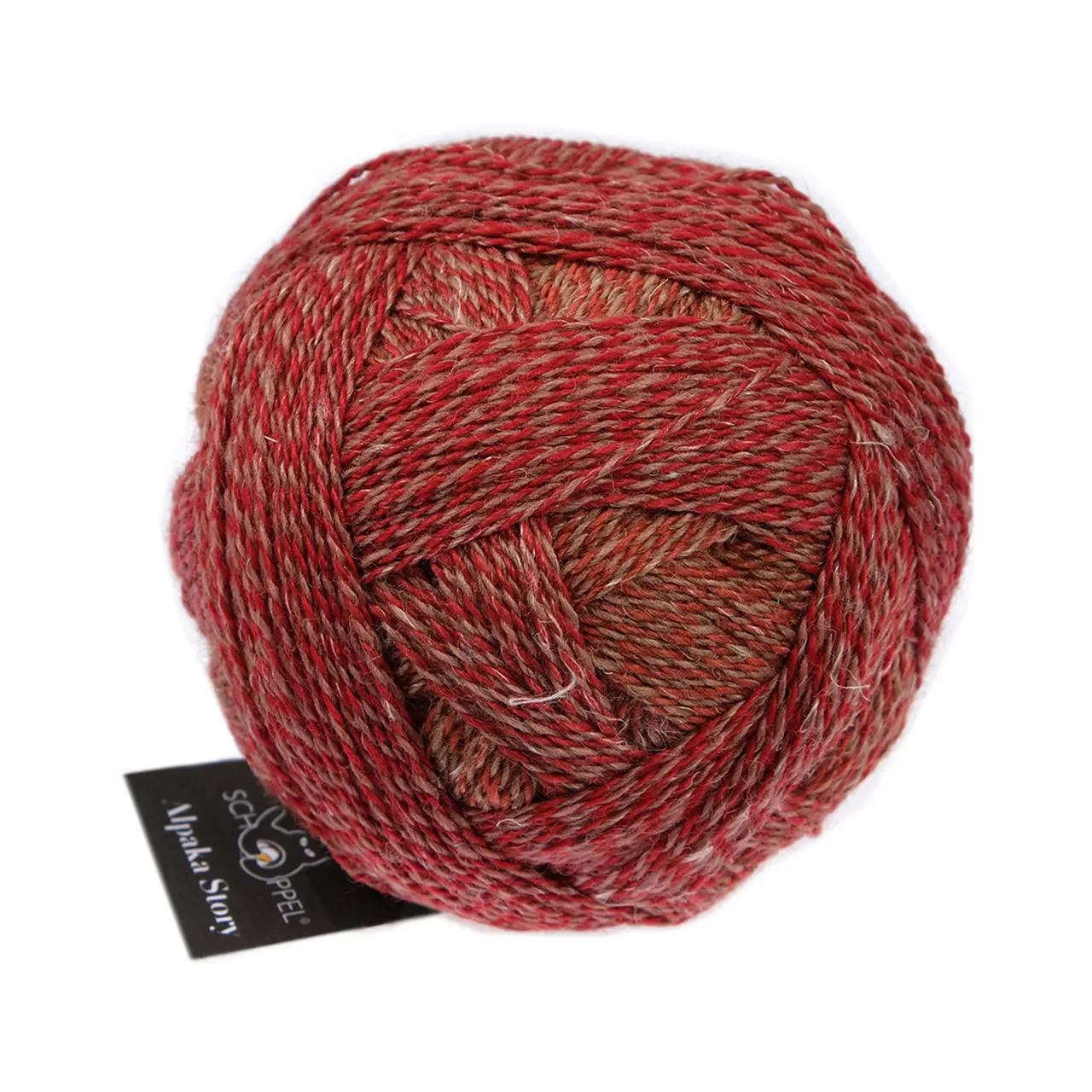 Alpaka Story 2261 Herzstück von Schoppel. Alpakagarn mit sanftem Farbverlauf Der komplette Farbumfang kann länger als ein Knäuel sein.