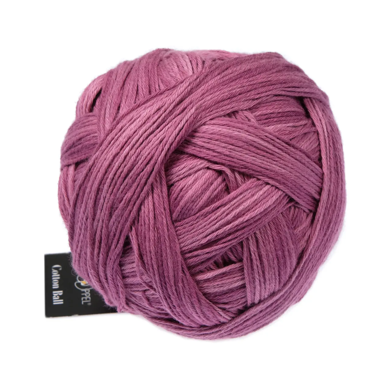 Cotton Ball 2373 Soft Pink von Schoppel. Europäisches Baumwollgarn aus griechischem Anbau. Wasser- und resourcenschonende Herstellung in der EU. Gefärbt in Shadow Colorits.