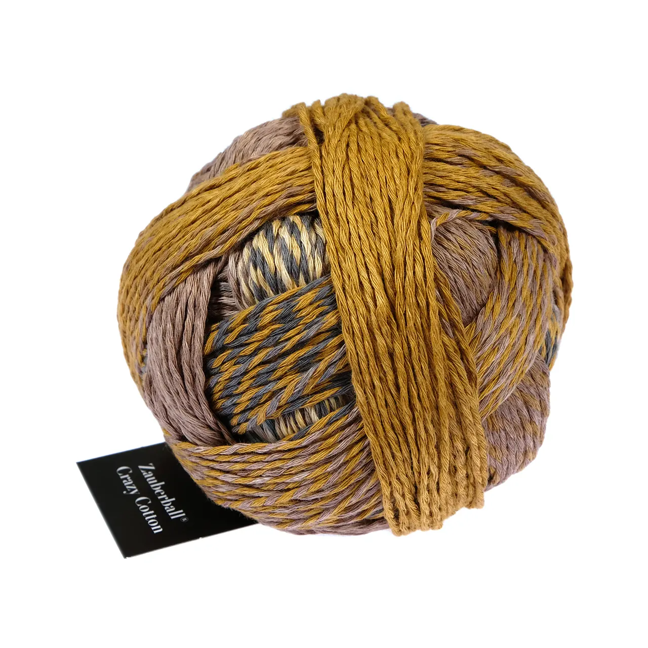 Zauberball® Crazy Cotton 2692 Gegenlicht von Schoppel. Europäisches Baumwollgarn aus griechischem Anbau. Wasser- und resourcenschonende Herstellung in der EU. Der komplette Farbumfang könnte länger als ein Knäuel sein.