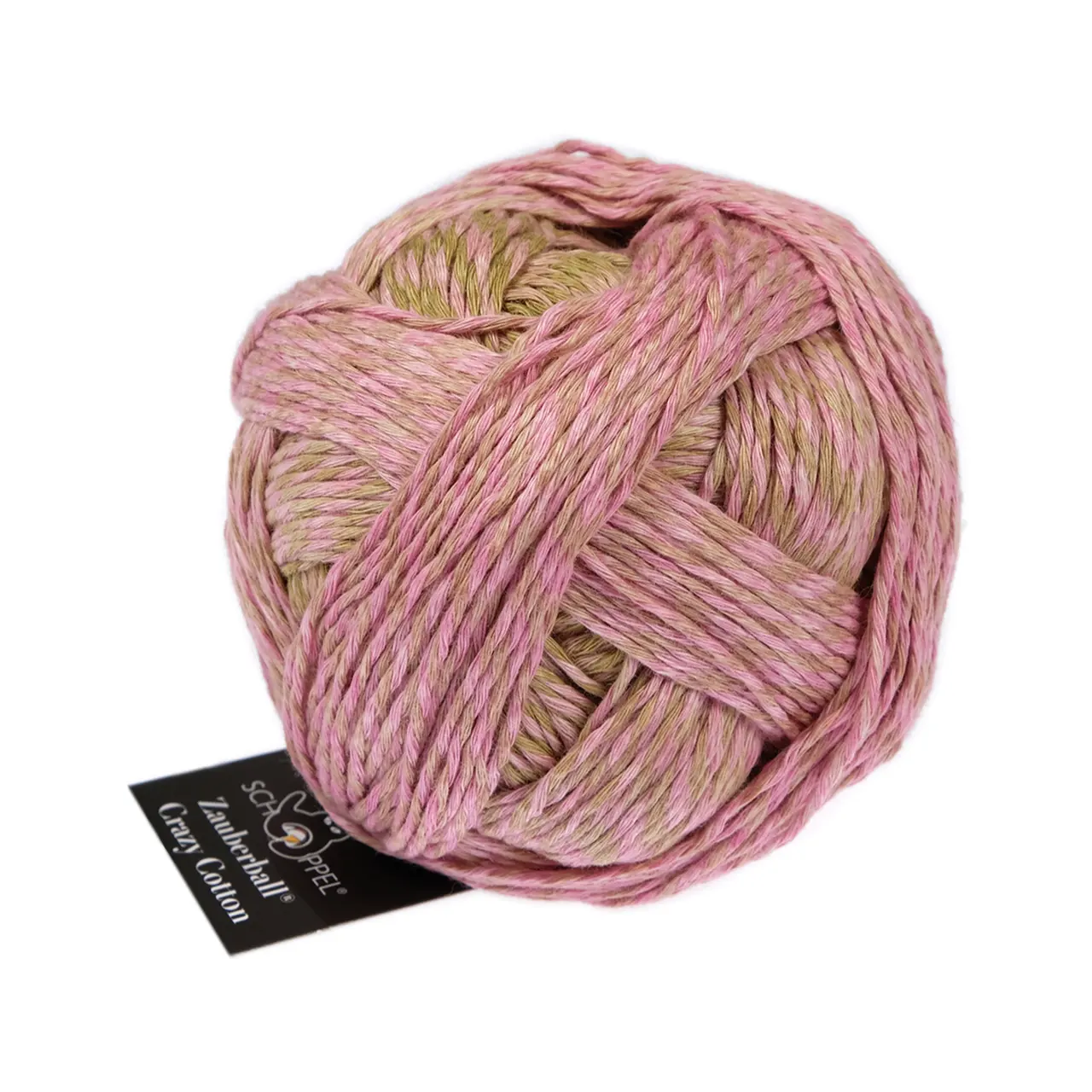 Zauberball® Crazy Cotton 2731 La Ola von Schoppel. Europäisches Baumwollgarn aus griechischem Anbau. Wasser- und resourcenschonende Herstellung in der EU. Der komplette Farbumfang könnte länger als ein Knäuel sein.