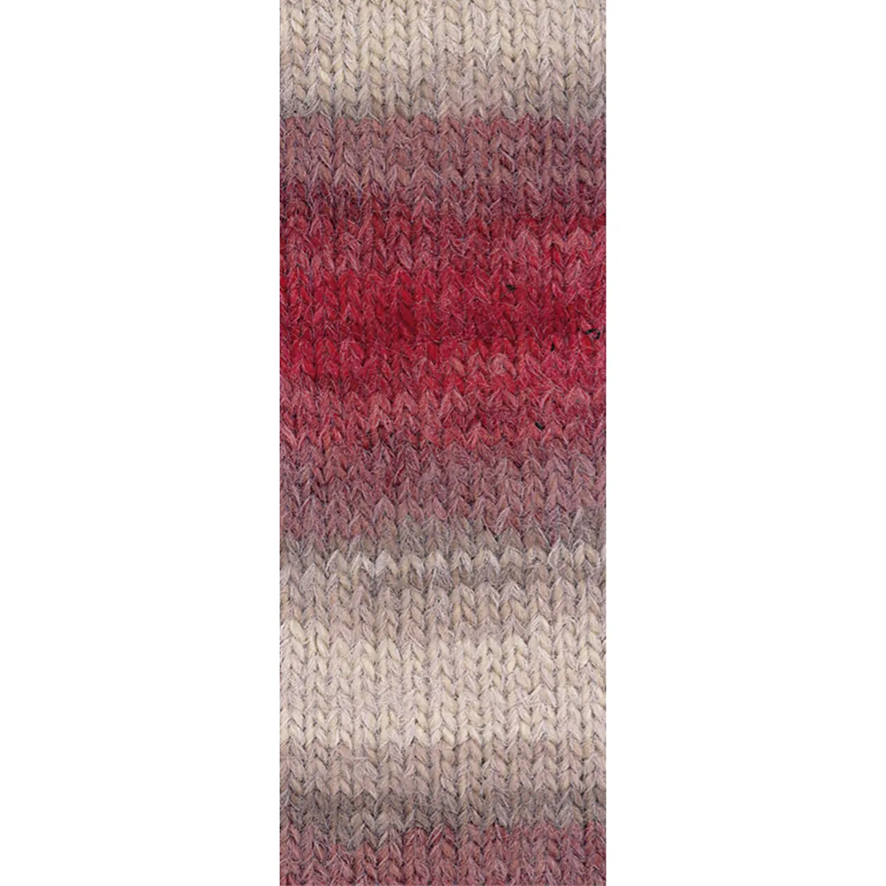 Basta Mista 119 Burgund/Wein-/Graurot/Taupe/Graubeige von Lana Grossa. Garn im Fake Fur Look locker verzwirnt aus einem Franseneffekt und feinen Merinofasern