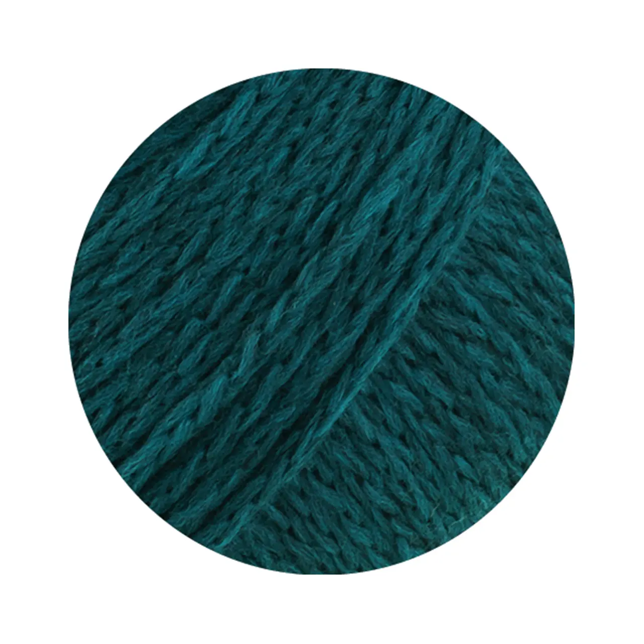 Cool Merino Big 245 Petrol von Lana Grossa. Voluminöses Kettengarn aus klassischer Merinowolle