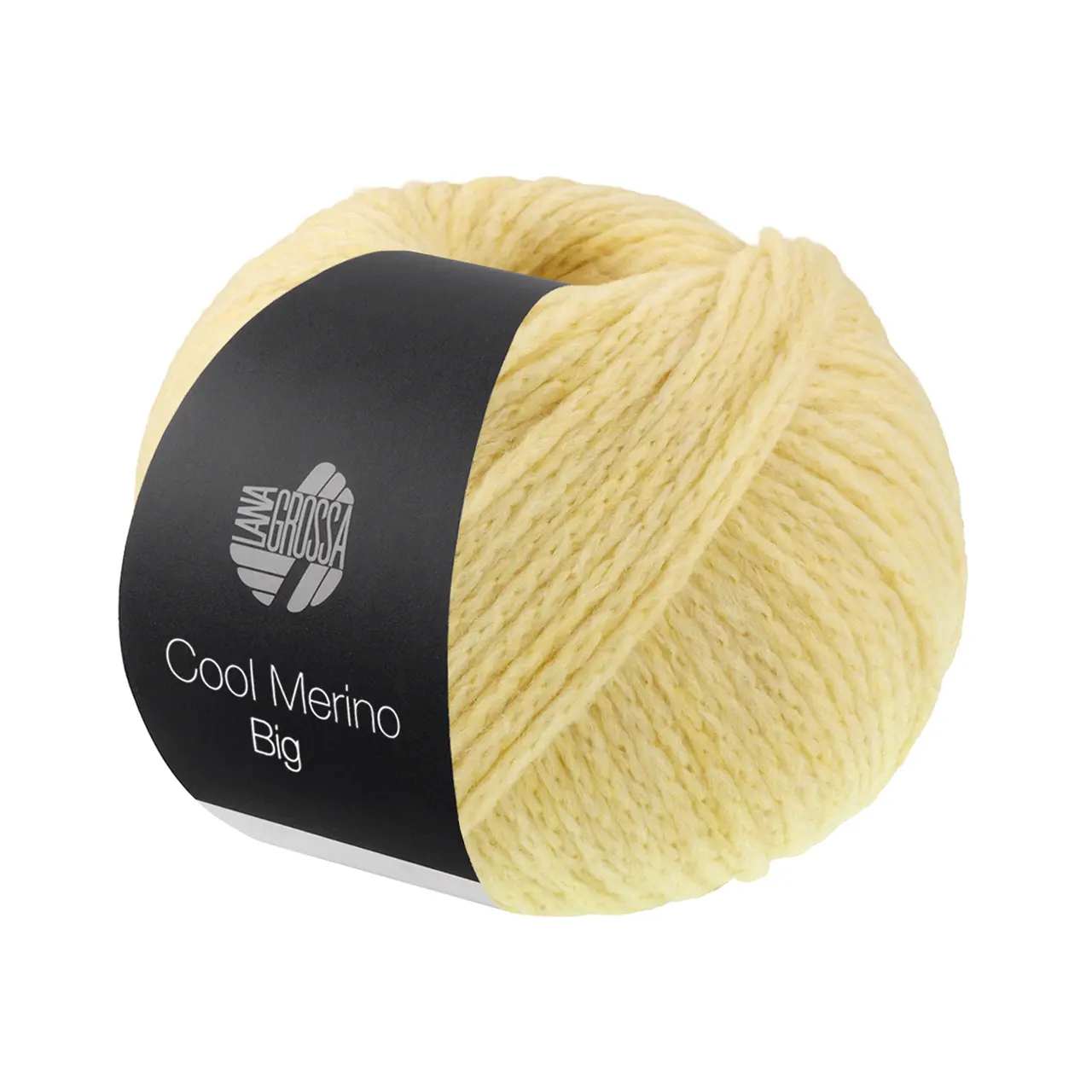 Cool Merino Big 246 Vanille von Lana Grossa. Voluminöses Kettengarn aus klassischer Merinowolle