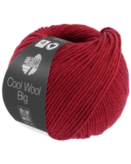 <span class="yarn-title">Cool Wool Big Mélange</span> <span class="yarn-color">1701 Kirschrot Meliert</span>