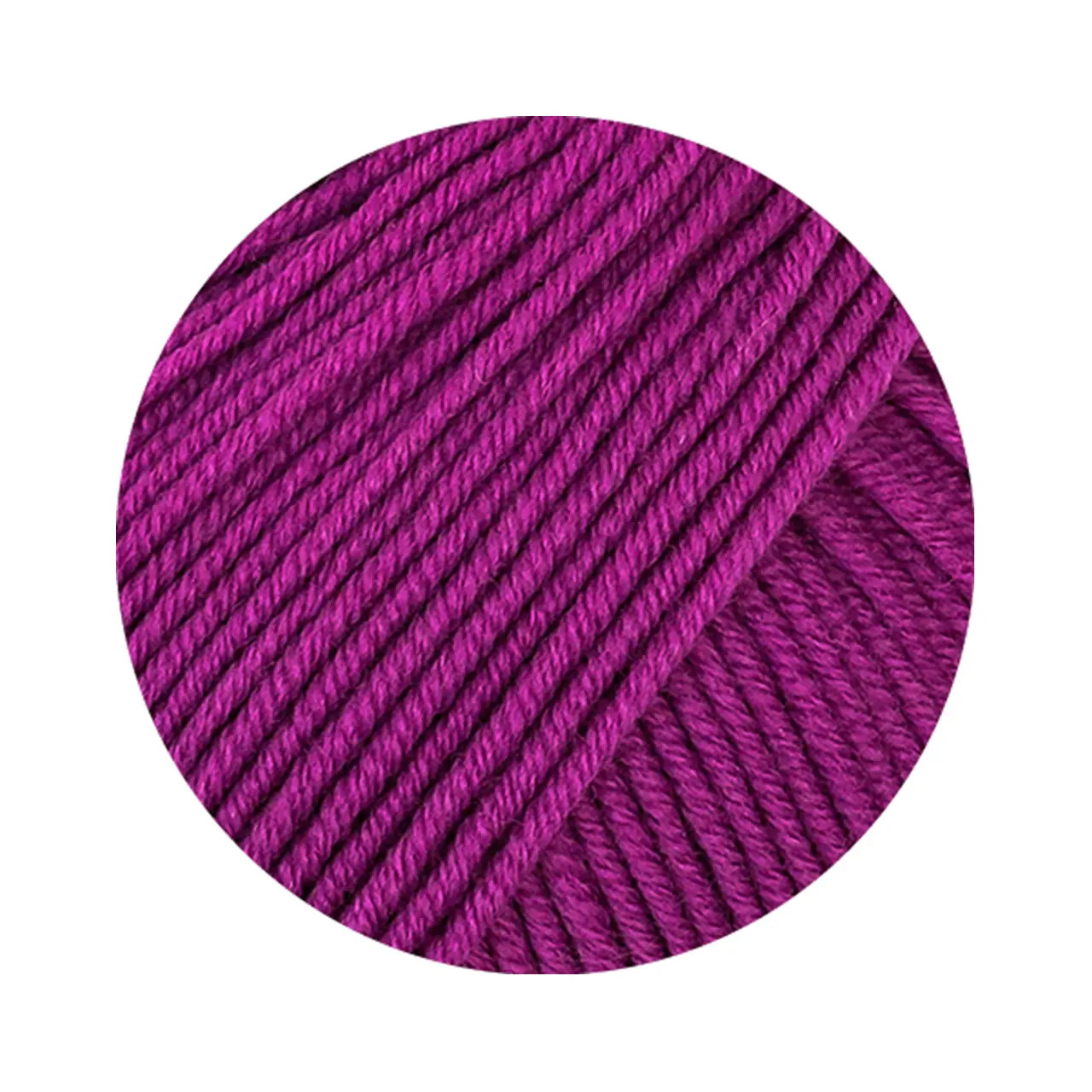 Cool Wool Big Uni 1045 Orchidee von Lana Grossa. Extrafeine Merinowolle waschmaschinenfest und filzfrei