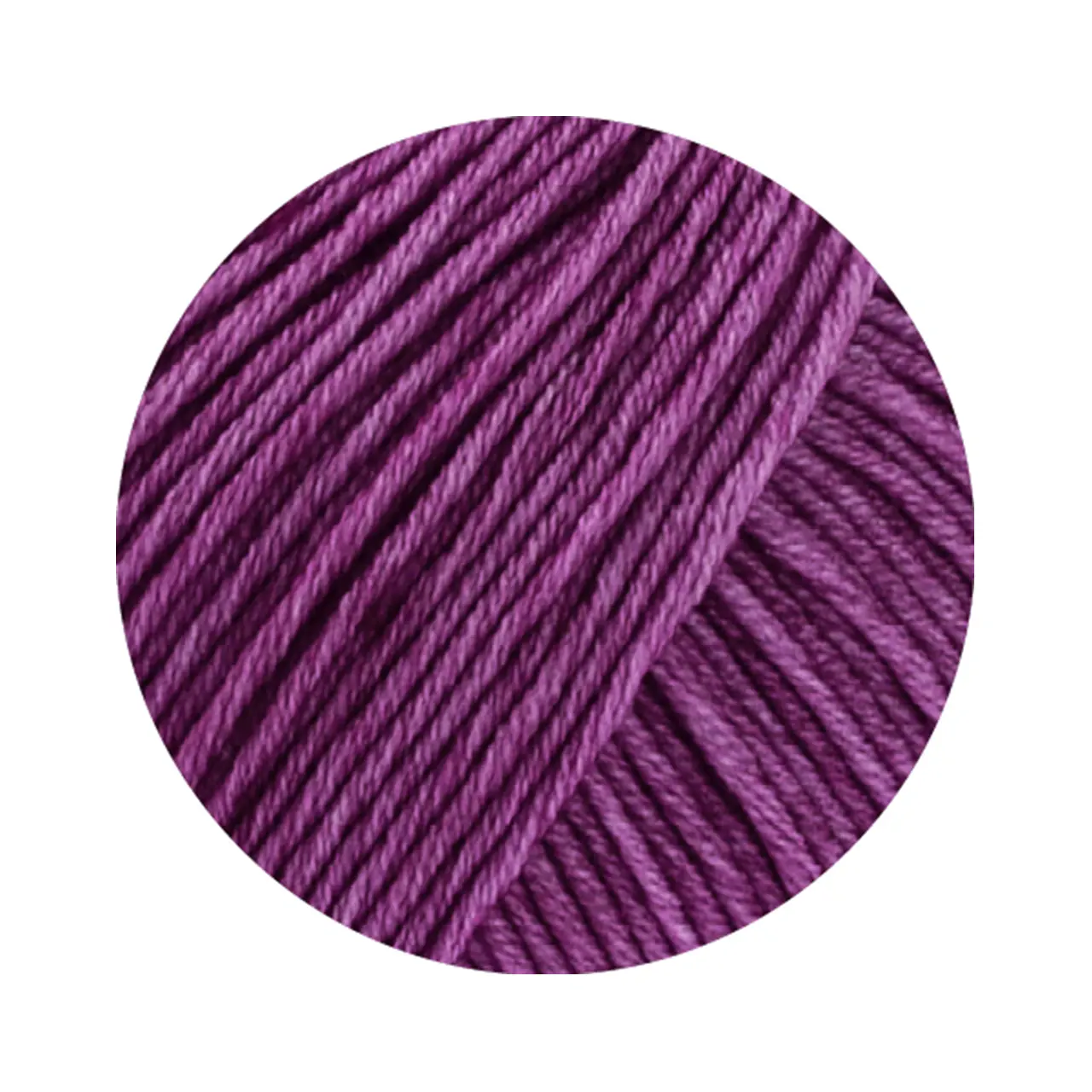 Cool Wool Big Vintage 7194 Rotviolett von Lana Grossa. Klassiker aus purer extrafeiner Merinowolle mit Ton-in-Ton Farbeffekt waschmaschinenfest und filzfrei (We Care).