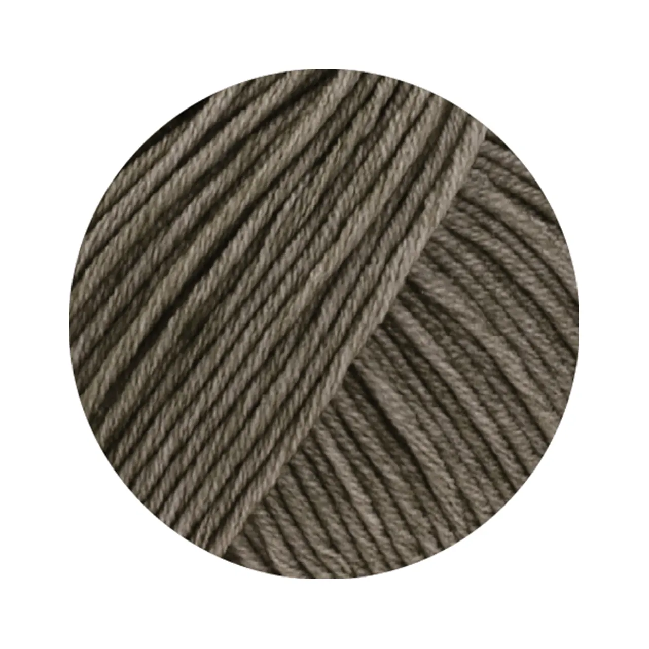 Cool Wool Big Vintage 7196 Graugrün von Lana Grossa. Klassiker aus purer extrafeiner Merinowolle mit Ton-in-Ton Farbeffekt waschmaschinenfest und filzfrei (We Care).