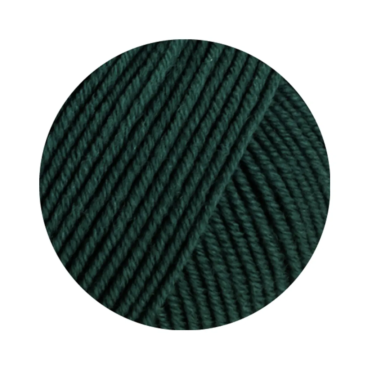 Cool Wool Uni 2120 Dunkelpetrol von Lana Grossa. Extrafeine Merinowolle waschmaschinenfest und filzfrei