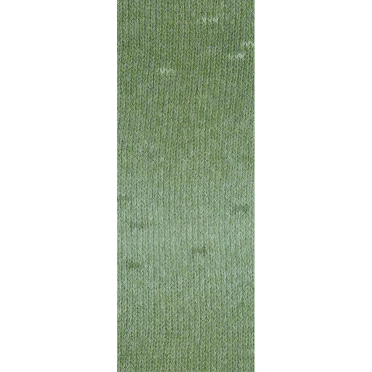 Ecopuno Sfumato 710 Grün/Resedagrün von Lana Grossa. Flauschige Netzgarnstruktur aus Baumwolle voluminös gefüllt mit Merino/Baby Alpaka