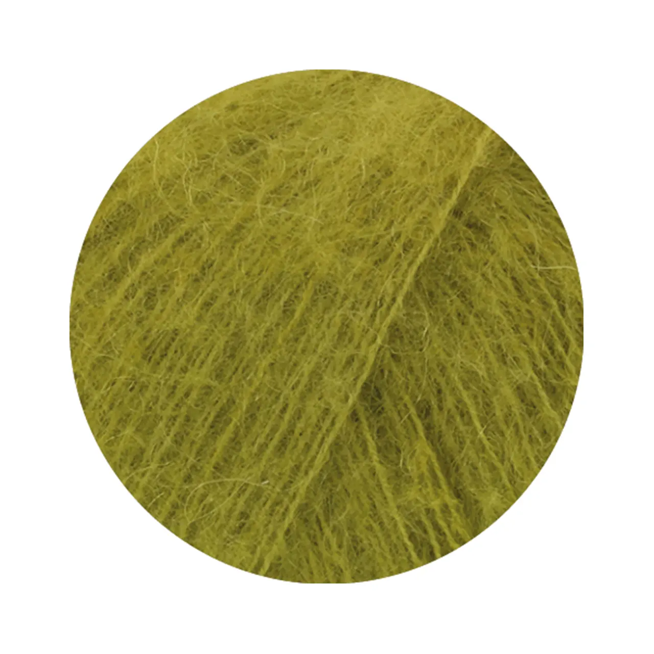 Filo Di Gio 3 Frühlingsgrün von Lana Grossa. Locker verzwirntes Garn aus superfeinen Merinofasern und Superkid Mohair