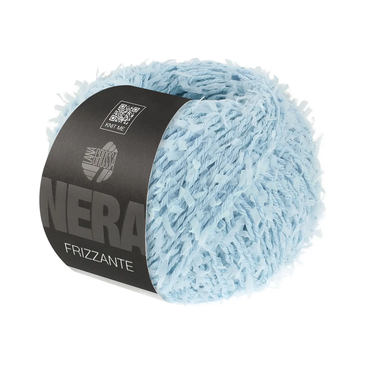 Frizzante 8 Hellblau von Lana Grossa. Ein lebendiges Garn mit außergewöhnlicher Struktur das Strickprojekten Dynamik und Ausdruck verleiht.