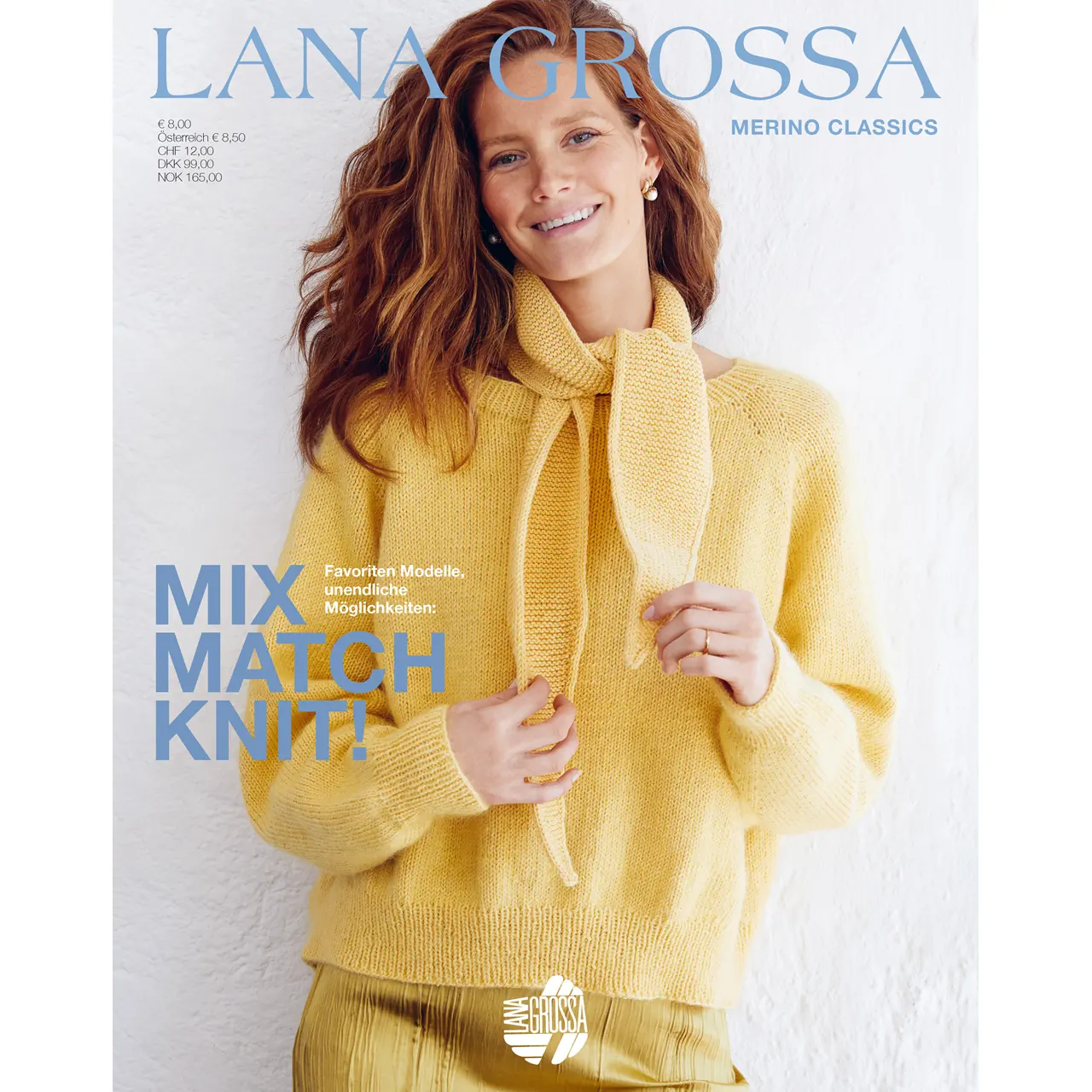 Cover des Magazins Merino Classics No. 1 - Pullover aus Cool Wool Uni und Silkhair