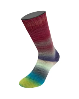 <span class="yarn-title">Meilenweit 100 Color Mix Multi</span> <span class="yarn-color">8023 Nougat/<wbr>Rotbraun/<wbr>Graulila/<wbr>Pastellgrün/<wbr>Mint/<wbr>Petrol/<wbr>Smaragd</span>