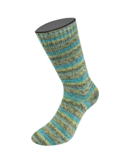 <span class="yarn-title">Meilenweit 100 Merino Extrafine Mountain</span> <span class="yarn-color">7603 Limette/<wbr>Grau-/<wbr>Dunkelgrün/<wbr>Jade/<wbr>Senfgelb/<wbr>Mint Gestreift</span>