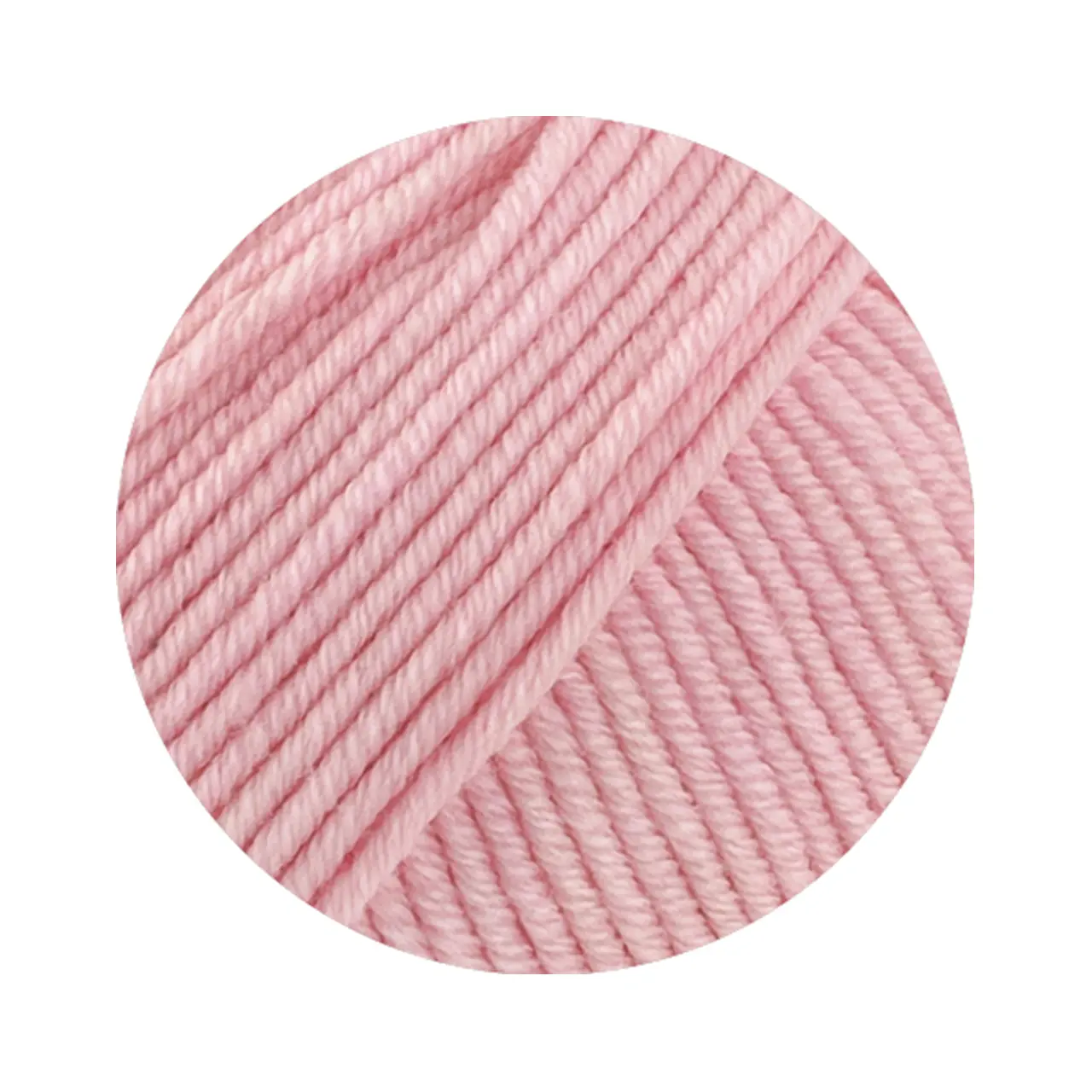 Merino Piú 13 Rosa von Lana Grossa. Pure superfeine Merinowolle waschmaschinenfest und filzfrei mit 100m Lauflänge