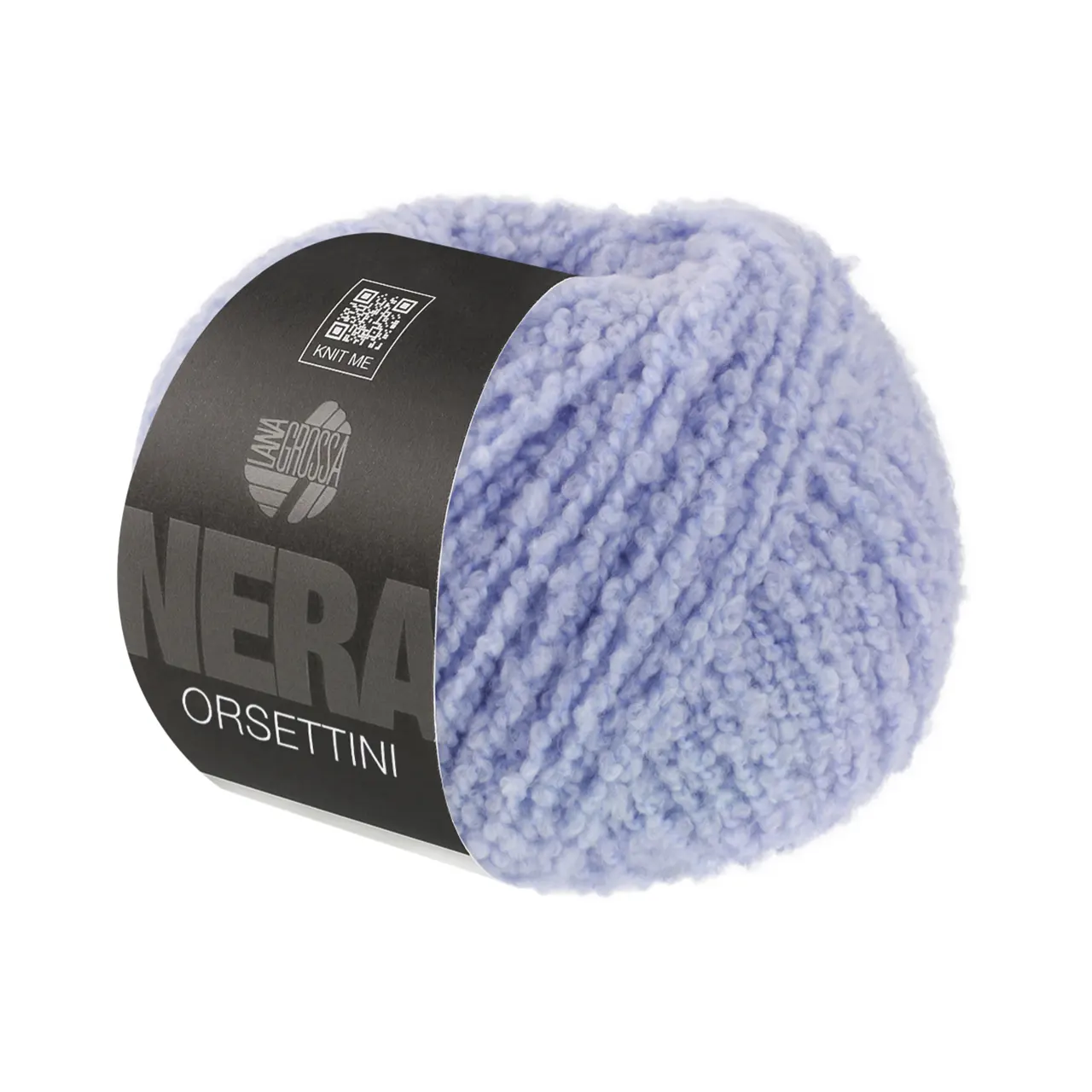 Orsettini 9 Hellblau von Lana Grossa. Zartes weiches Bouclé-Garn aus superfeinen Merinofasern