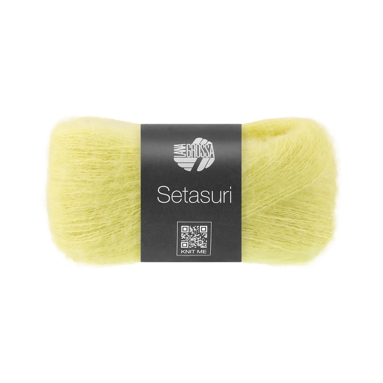 Setasuri 80 Zartgrün von Lana Grossa. Feines Lace-Garn aus Suri-Alpakafasern mit Seide