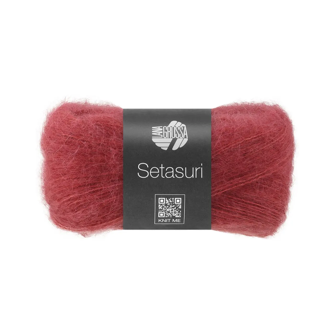 Setasuri 87 Indischrot von Lana Grossa. Feines Lace-Garn aus Suri-Alpakafasern mit Seide
