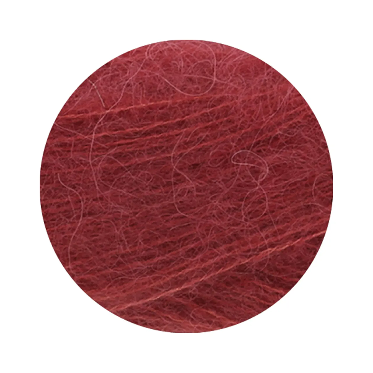 Setasuri 87 Indischrot von Lana Grossa. Feines Lace-Garn aus Suri-Alpakafasern mit Seide