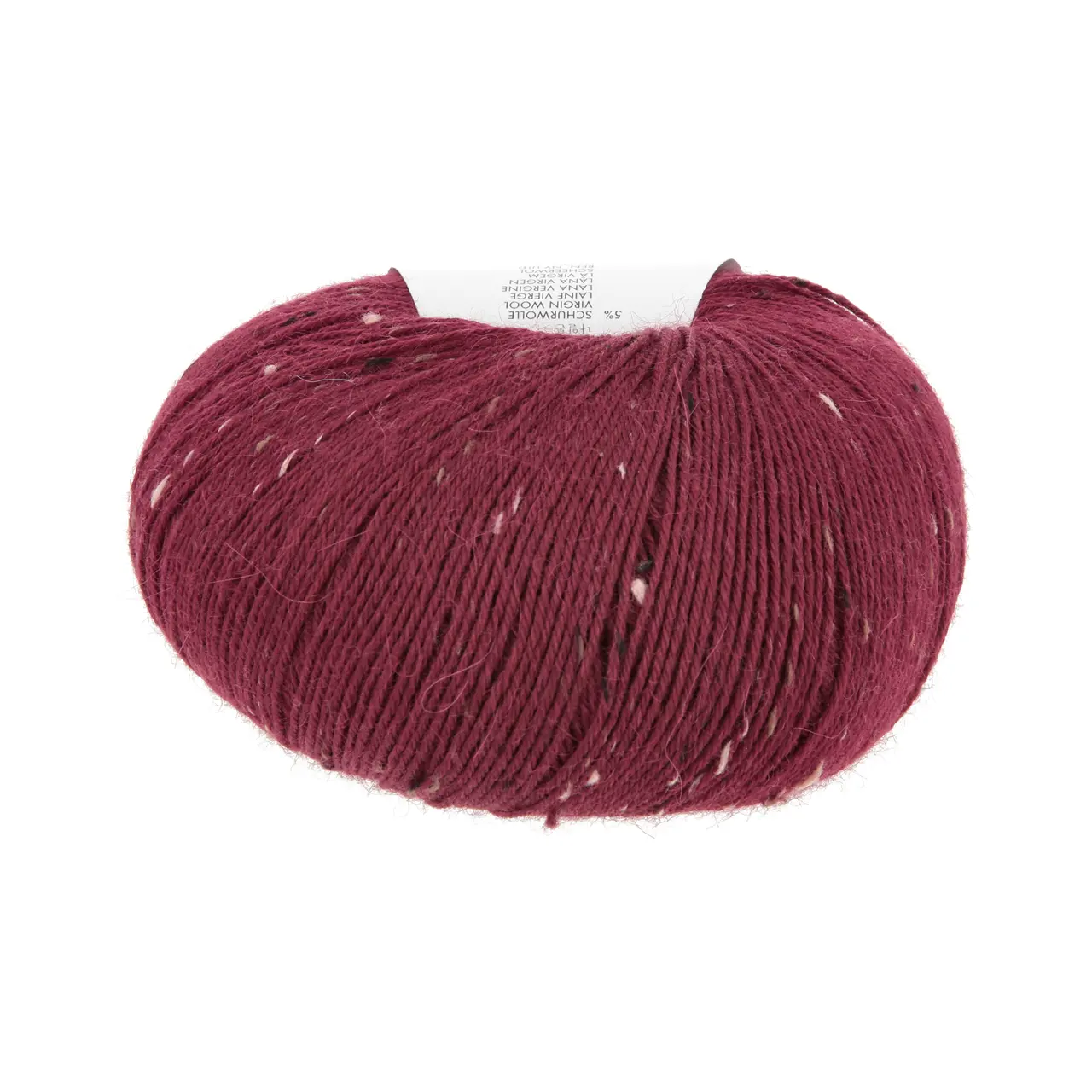 Alpaca Soxx Tweed 62 Weinrot von Lang Yarns. Neu bieten wir Ihnen unsere Qualität ALPACA SOXX 4-fach auch mit Tweed Noppen an. Dank der Kombination aus Baby Alpaca Schurwolle und Polyamid eignet sich das Garn perfekt für kuschelige Socken und zahlreiche weitere Strickideen. ALPACA SOXX TWEED ist die ideale Wahl wenn Weichheit und Wärme im Mittelpunkt stehen.